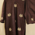 Chanderi Anarkali Set